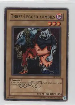 Three-Legged Zombies YuGiOh McDonald's Promotional Series 1 #MP1-010 2002 READ - Image 1