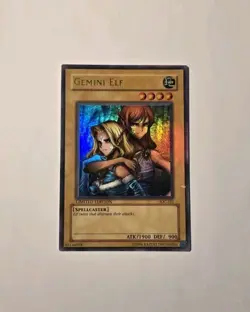 Yugioh Gemini Elf IOC-SE1 Ultra Rare LP - Image 1