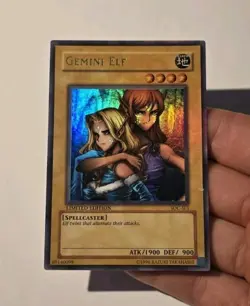 Yugioh Gemini Elf IOC-SE1 Ultra Rare LP - Image 3