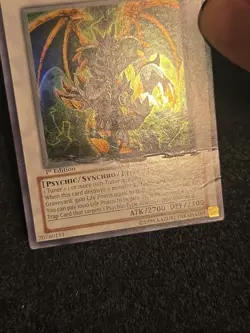 Yugioh Thought Ruler Archfiend TDGS-EN044 Ultra Rare DMG 1st Edition - Image 2