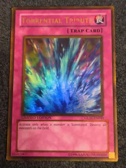 * Torrential Tribute - GLD1-EN040 - VLP - Limited Edition - Yugioh Gold Rare - Image 1