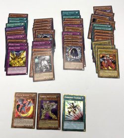 Lot of 46 Cards Yu Gi Oh Yugioh 3 Foil Holo Prisma 43 Common 1996 LP - Image 1