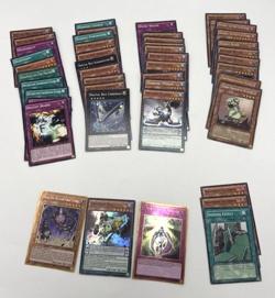 Lot of 46 Cards Yu Gi Oh Yugioh 3 Foil Prisma Holo 43 Common 1996 LP - Image 1
