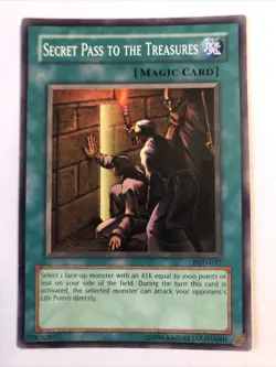 Secret Pass To The Treasures - PGD-037 - Common Unlimited Yugioh - Image 1