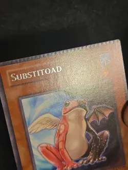 *Misprint* Substitoad Unlimited YuGiOh Light of Destruction #LODT-EN028 Crimped - Image 2