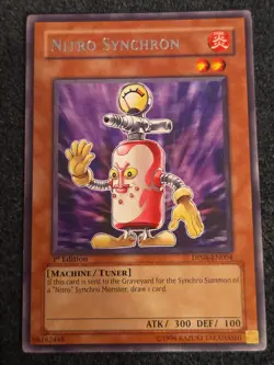 Yugioh! VLP Nitro Synchron - DP08-EN004 - Rare 1st Edition Lightly Played, Engl - Image 1