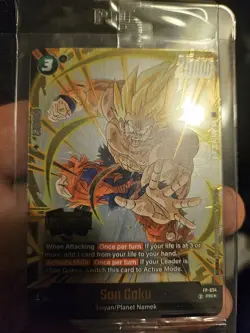 Son Goku FP-034 Release Event Winner Tournament Promo Dragon Ball Card Fusion W - Image 2