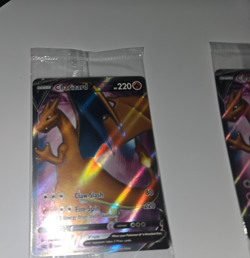 2x Charizard V SWSH050 Black Star Promo NM/M - Pokemon Card (sealed) 2x bundle - Image 4