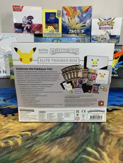 Pokemon TCG Celebrations Elite Trainer Box 25th Anniversary English Sealed New - Image 3