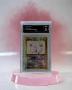 Chansey Reverse Holo #70 XY Evolutions Pokemon 2016 ENGLISH GMA Mint 10 - Image 1