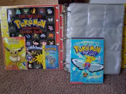 Pokemon binder wholesale, has trainer cards and m - Image 1