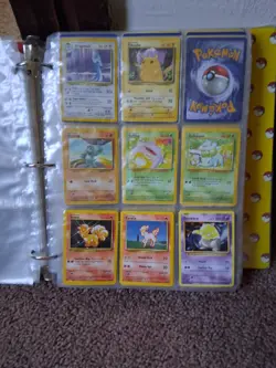 Pokemon binder wholesale, has trainer cards and m - Image 2