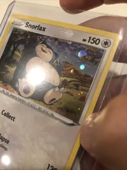 Pokemon TCG Snorlax Rebel Clash 141/192 Promo Cosmos Holo Rare Near Mint - Image 4