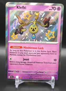 Pokemon - Klefki 159/091 - Paldean Fates Shiny Holo Rare - Image 1