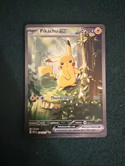 Pikachu ex 276/217 Ascended Heroes SIR Pokemon Card Special Illustration Rare - Image 1