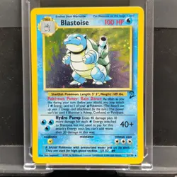 Blastoise Base Set 2 Holo Rare 002/130 1999 100 HP Stage 2 English - Image 1