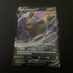 Pokemon TCG Umbreon V SWSH Black Star Promos SWSH203 Holo Promo - Image 1
