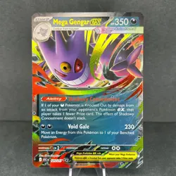 Mega Gengar ex 125/217 ASC Ascended Heroes Pokemon NM - Image 1