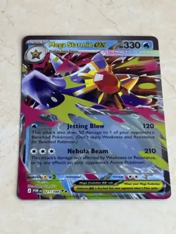 Pokemon TCG | Mega Starmie ex 021/088 Me03: Perfect Order Holo Pack Fresh NM+ - Image 1
