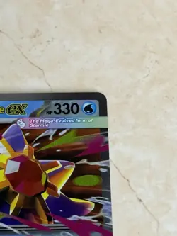 Pokemon TCG | Mega Starmie ex 021/088 Me03: Perfect Order Holo Pack Fresh NM+ - Image 3