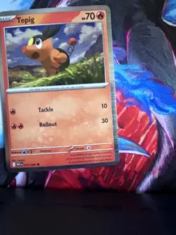 Tepig 011/086 Holo Common Miscellaneous Cards & Products Pokemon Holo Near Mint - Image 1