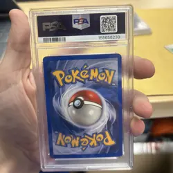 2002 POKEMON LEGENDARY COLLECTION #36 ARCANINE-REVERSE FOIL PSA 4 - Image 2