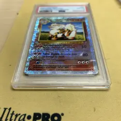 2002 POKEMON LEGENDARY COLLECTION #36 ARCANINE-REVERSE FOIL PSA 4 - Image 3
