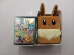 Prismatic Evolutions SPC Play Mat, Eevee Deck Box, Card Sleeves - ** No Packs** - Image 3