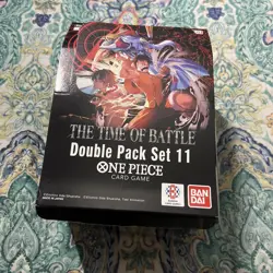 One Piece Double Pack Set Vol. 11 The Time of Battle DP-11 OP-16 CASE ! 💥💯 NEW - Image 1
