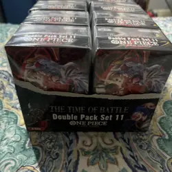 One Piece Double Pack Set Vol. 11 The Time of Battle DP-11 OP-16 CASE ! 💥💯 NEW - Image 3