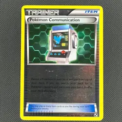 Pokemon Communication 99/114 Uncommon Black & White Pokemon Reverse Holo LP - Image 1