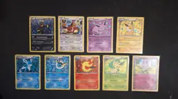Eeveelutions Black&White PromoSet BW87-94 + Sylveon Everything GD-EX - Image 1