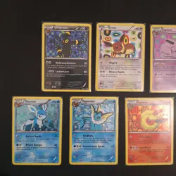 Eeveelutions Black&White PromoSet BW87-94 + Sylveon Everything GD-EX - Image 2