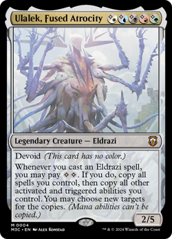 Ulalek, Fused Atrocity MTG EDH Commander Deck, Eldrazi Tribal! - Image 2
