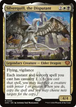 MTG Silverquill, the Disputant, NM-Mint, English Secrets of Strixhaven - Image 1