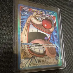 Bandai One Piece Card Game Buggy Leader Alt Art Foil OP09-042 5000 - Image 3