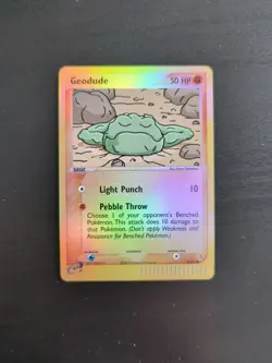 Pokemon Geodude Reverse Holo 2003 Ex Dragon 55/97 Nintendo Tcg Card Game - Image 1