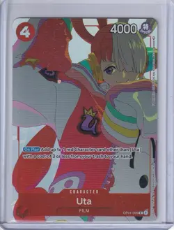 Uta (Gift Collection 2023) OP01-005 One Piece Promotion Cards Foil - Image 1