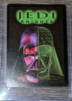 Star Wars Jedi Knights CCG Momaw Nadon Hammerhead Card Signed C. M. Kitchens - Image 2