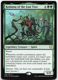 Kodama of the East Tree 239 NM Commander Legends Rare Magic: The Gathering - Image 1