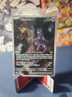 Pokemon TCG Mewtwo 052 Scarlet & Violet Promo Holo Card Sealed - Image 1