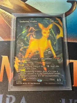 Enduring Vitality (Showcase) Duskmourn: House of Horror Foil - Image 1