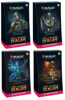 **Sealed The Lost Caverns of Ixalan Commander Deck Display* Magic MTG Kid - Image 1