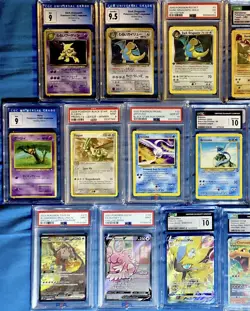Pokemon Graded Card LOT OF 19 Slabs - CGC & PSA 10 9 Cards - LOOK 👀 - Image 2