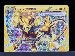 Pokemon TCG Luxray Break 47/122 | BREAKpoint | HP | Rare BREAK Near Mint (A) - Image 1