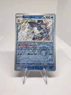 Pokemon TCG Baxcalibur 60/193 Rare Reverse Holo EN NM - Image 1