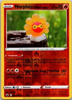 Carte Pokemon Morpheo Forme solaire 022/198 Reverse - 2021 - Image 1