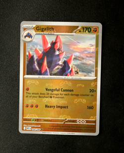 Pokemon Card - Gigalith 048/086 White Flare English - Master Ball Reverse - NM ⭐ - Image 1