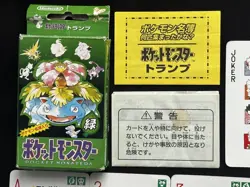 Japanese Pokemon Poker Playing Cards 1996 Green Venusaur include Charizard etc - Image 3