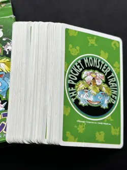 Japanese Pokemon Poker Playing Cards 1996 Green Venusaur include Charizard etc - Image 5